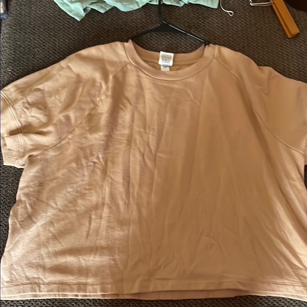 Victoria's Secret Pink Cozy Brown Sweater t-shirt